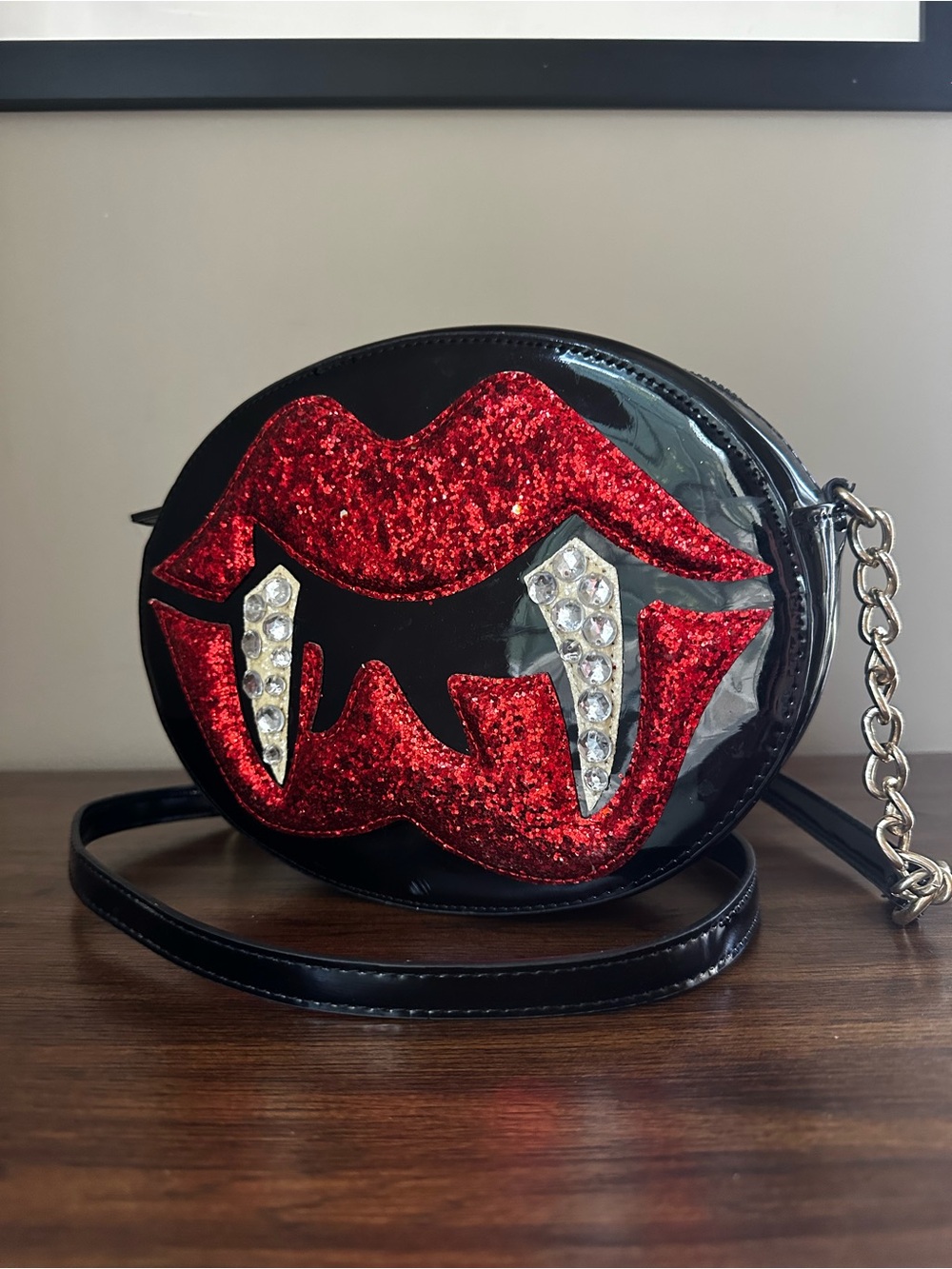 Betsey Johnson Glampire Vampire Crossbody Bag
